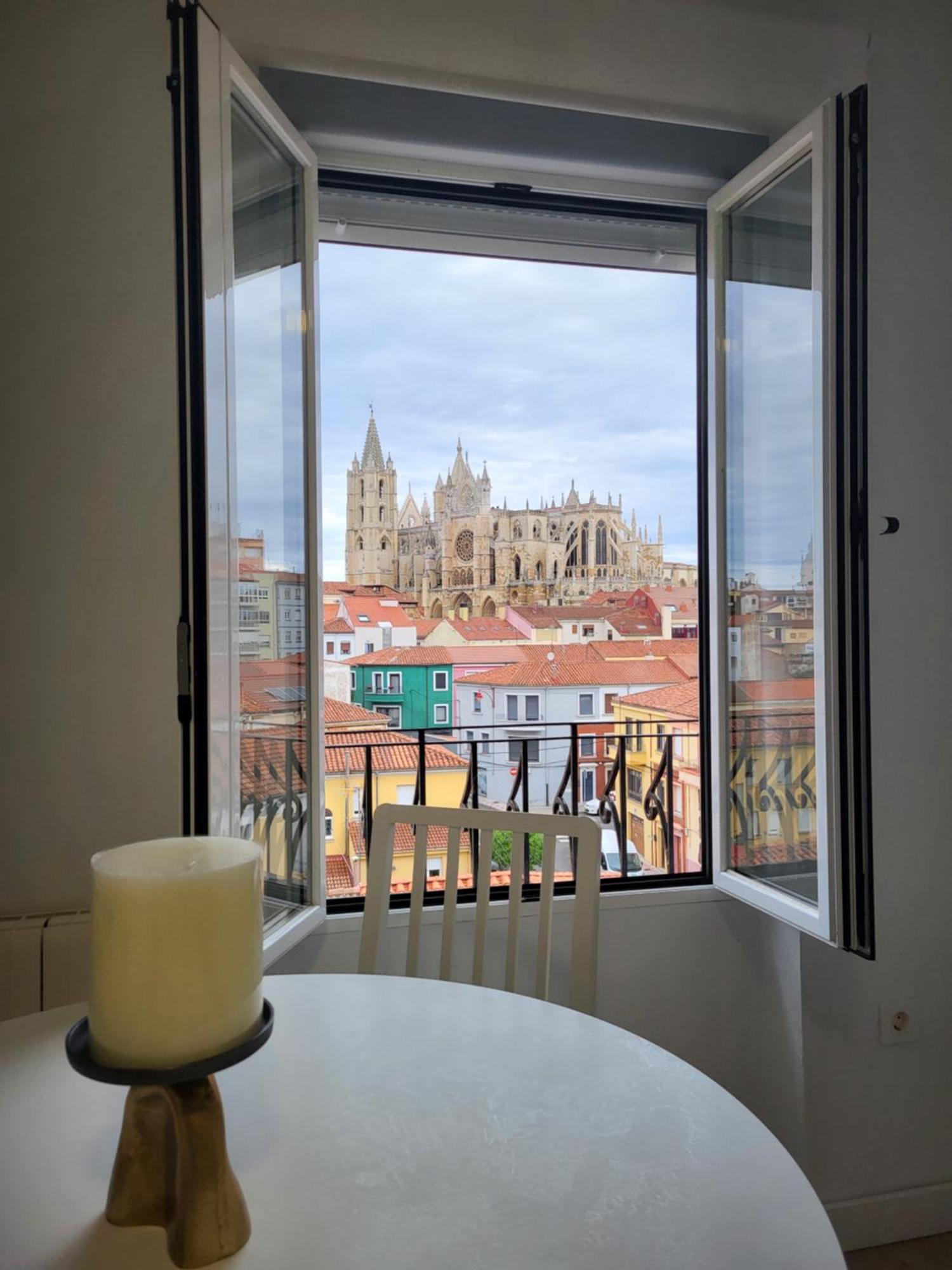 Catedral De Leon II Apartman Kültér fotó