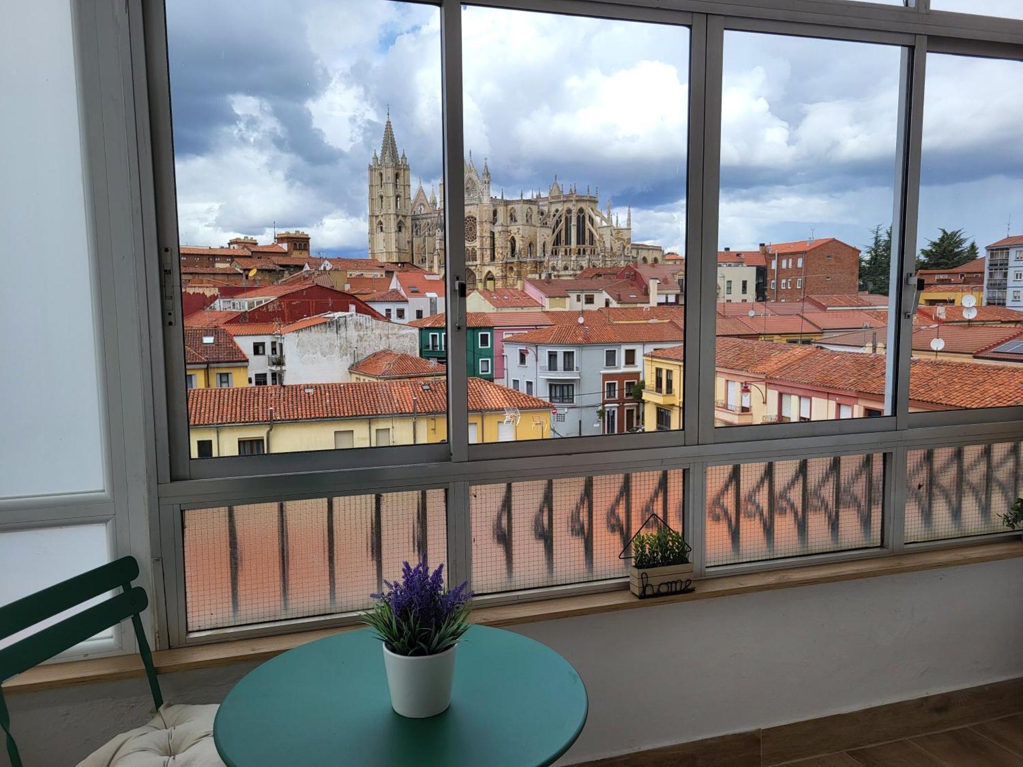 Catedral De Leon II Apartman Kültér fotó